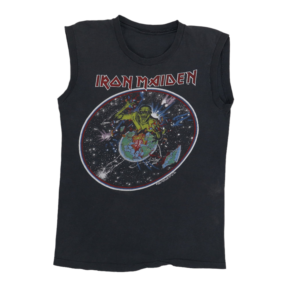 1983 Iron Maiden The Beast On The Run Tour Sleeveless Shirt