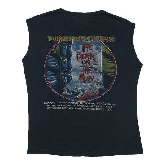 1983 Iron Maiden World Piece Tour Sleeveless Shirt