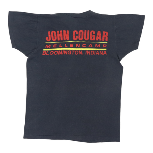 1983 John Cougar Mellancamp Shirt Back
