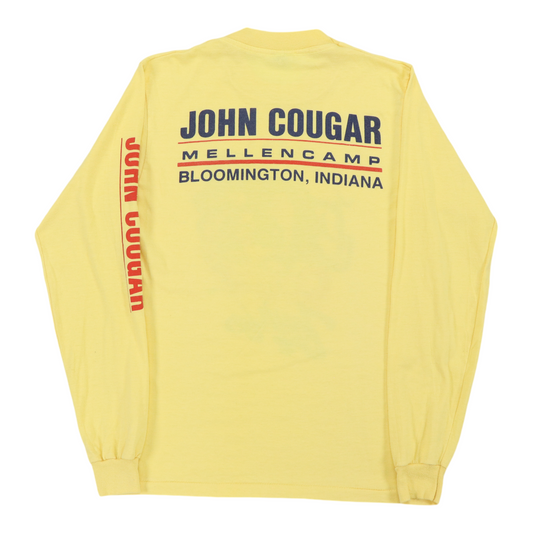1983 John Cougar Mellancamp Tour Long Sleeve Shirt Back