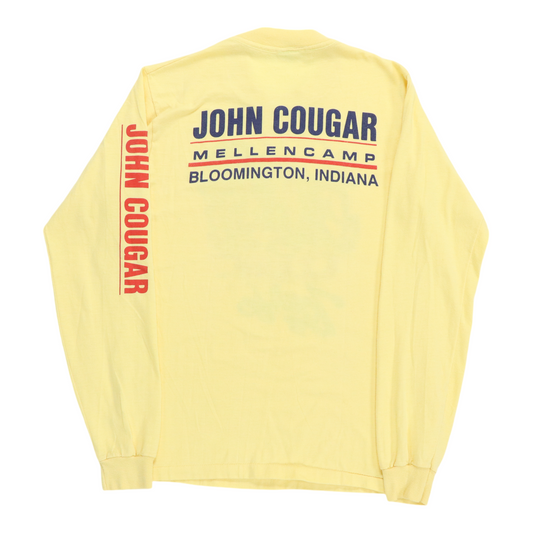 1983 John Cougar Mellancamp Tour Long Sleeve Shirt Back