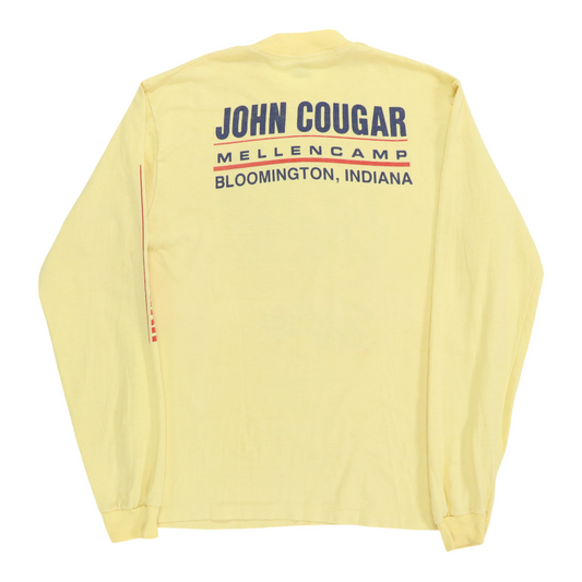 1983 John Cougar Mellancamp Tour Long Sleeve Shirt Back