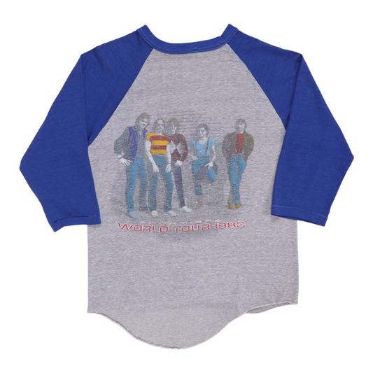 1983 Journey Frontiers Tour Jersey Shirt Back