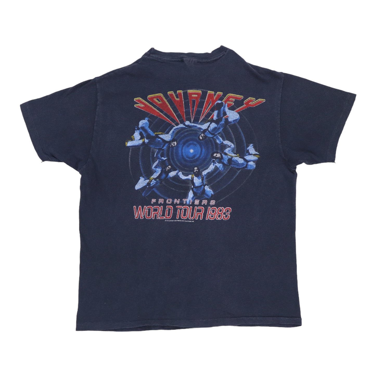 1983 Journey Frontiers World Tour Shirt