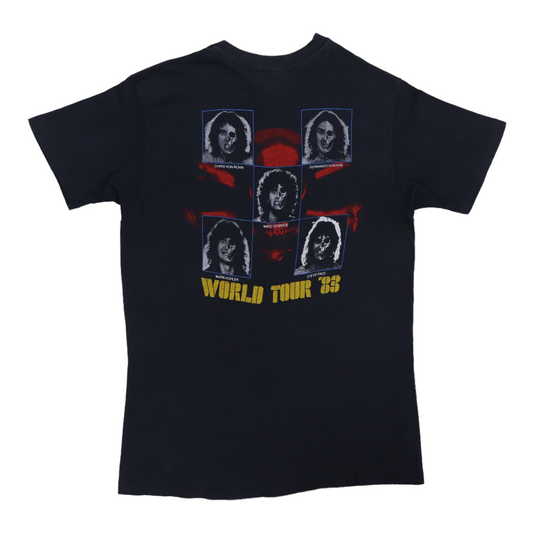1983 Krokus World Tour Shirt Back