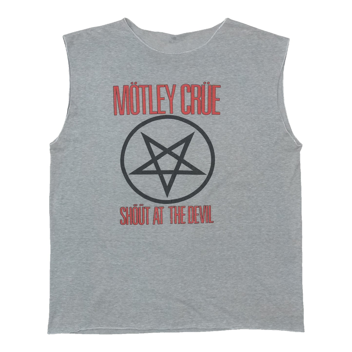 1983 Motley Crue Shout At The Devil Tour Sleeveless Shirt