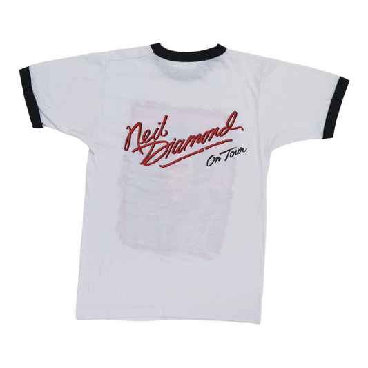 1983 Neil Diamond Tour Shirt Back