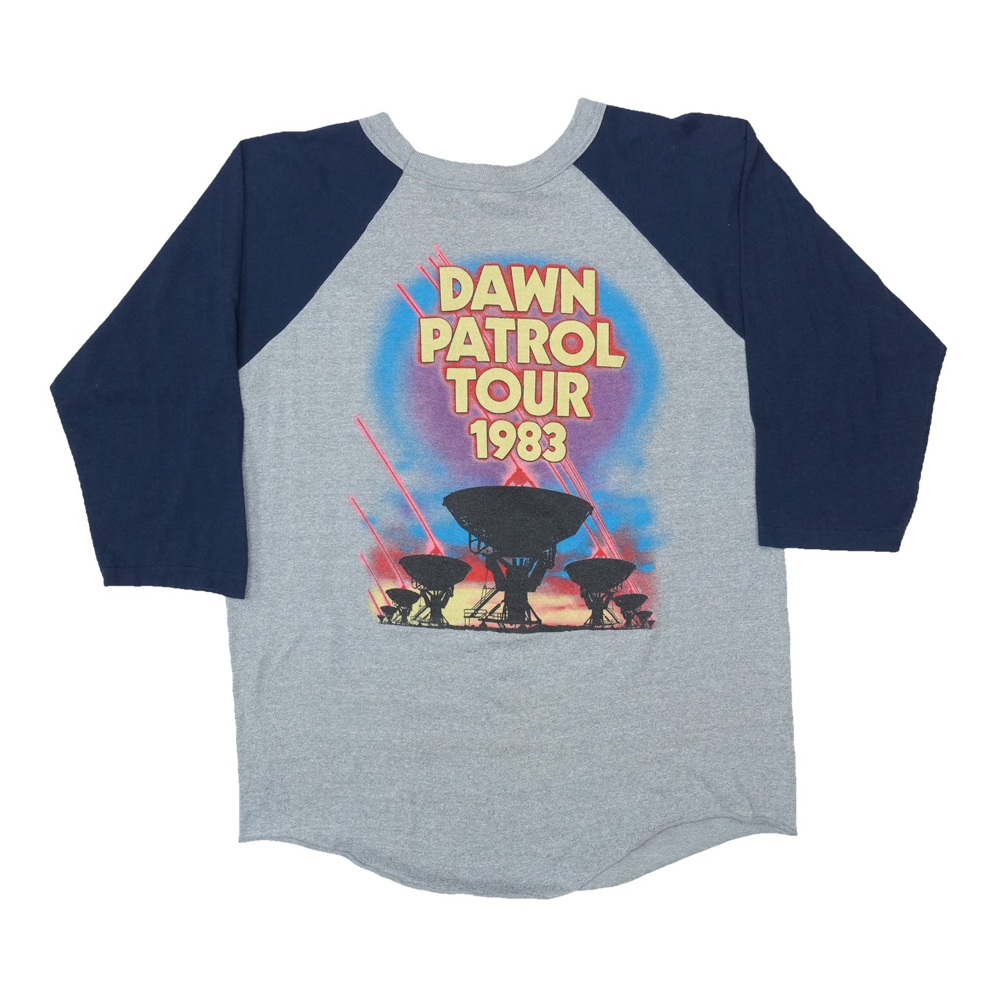 1983 Night Ranger Dawn Patrol Tour Raglan Shirt