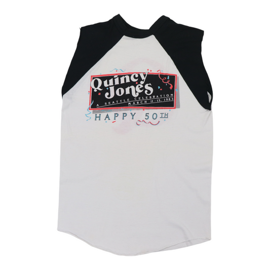 1983 Quincy Jones Birthday Jersey Shirt Back