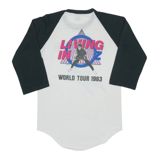 1983 Rick Springfield Living In Oz Tour Jersey Shirt