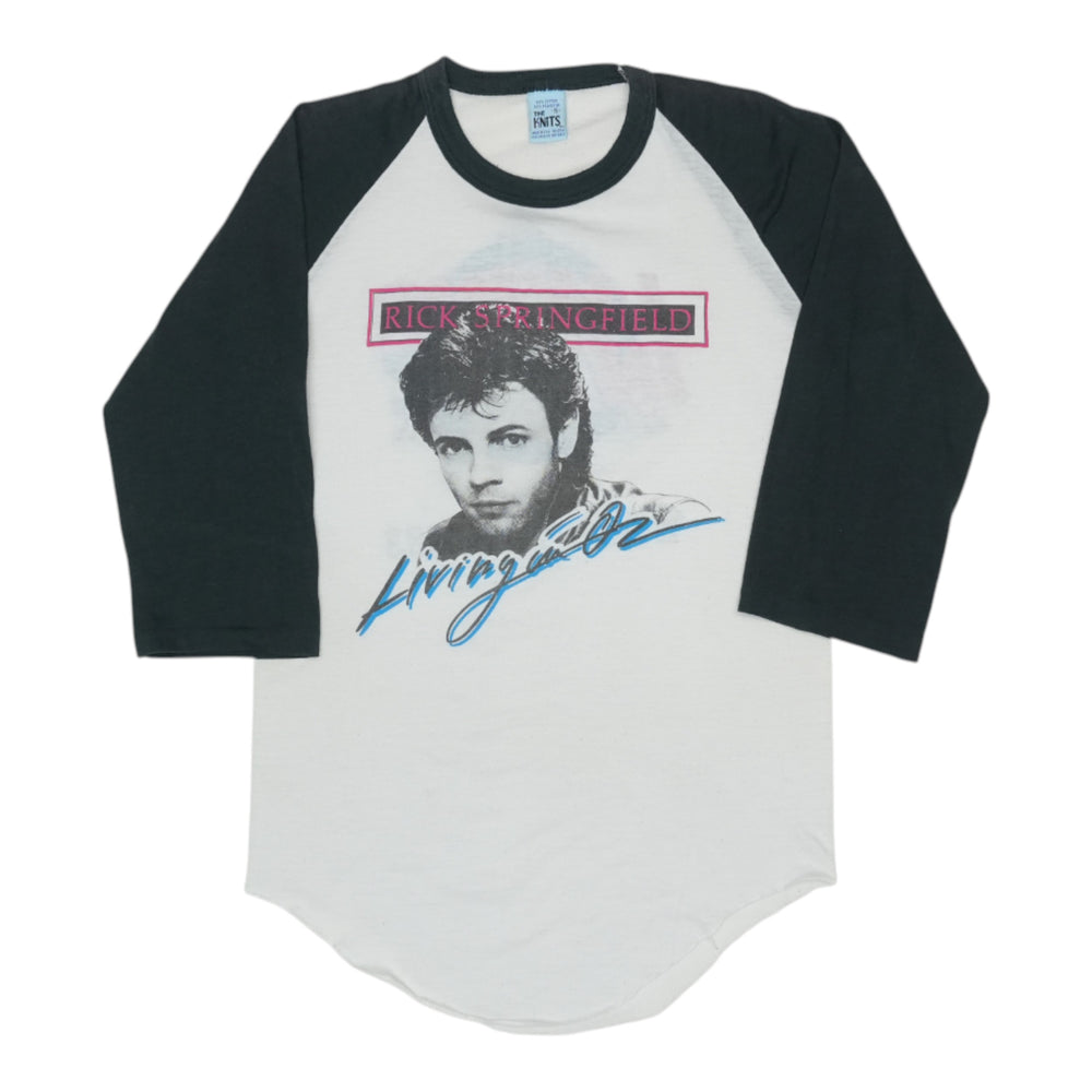1983 Rick Springfield Living In Oz Tour Jersey Shirt