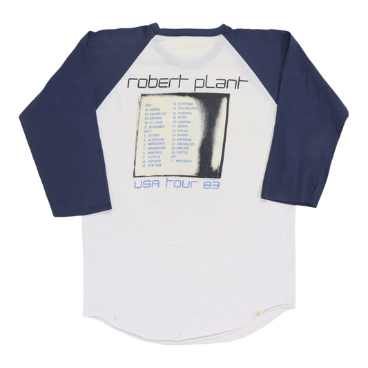 1983 Robert Plant USA Tour Jersey Shirt Back