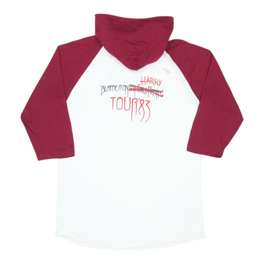 1983 Stevie Nicks Blame It On Harry Crew Tour Jersey Shirt Back