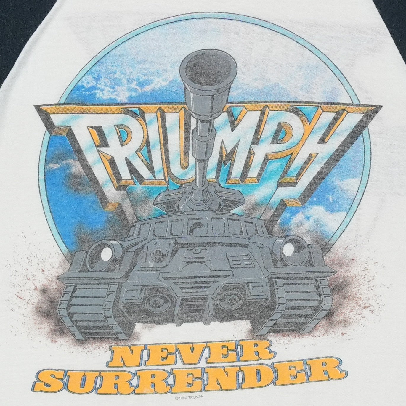 1983 Triumph Never Surrender Tour Shirt
