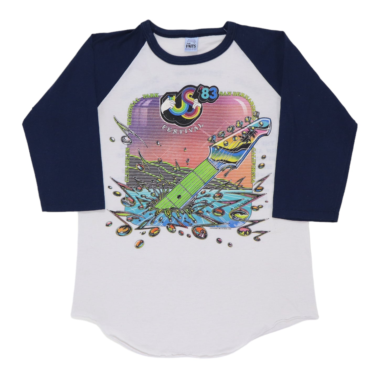 1983 Us Festival Concert Jersey Shirt