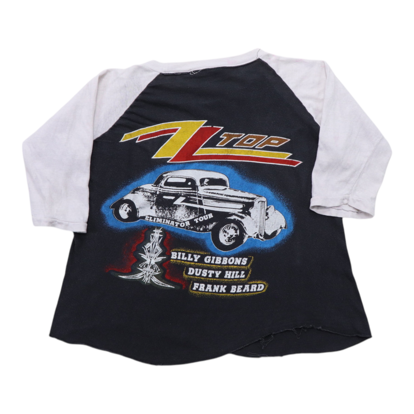 1983 ZZ Top Elimnator Tour Jersey Shirt