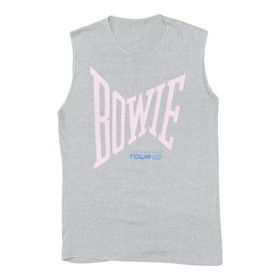 1983 David Bowie Serious Moonlight Tour Tank Top