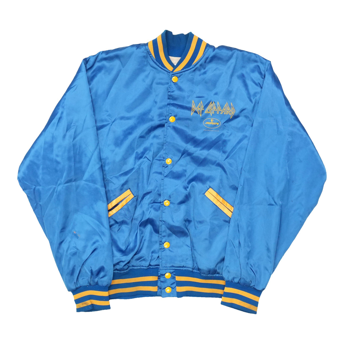 1983 Def Leppard Pyromania Satin Jacket