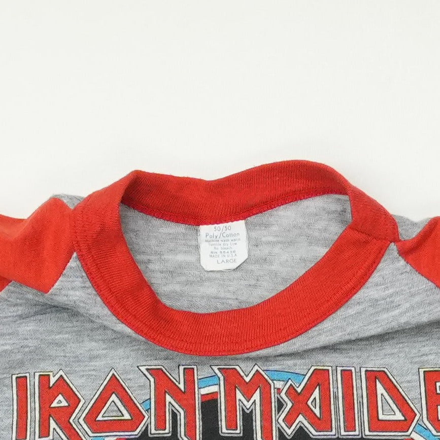 1983 Iron Maiden Piece Of Mind World Piece Tour Jersey