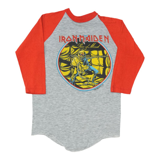 1983 Iron Maiden Piece Of Mind World Piece Tour Jersey