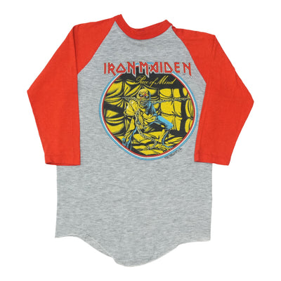 1983 Iron Maiden Piece Of Mind World Piece Tour Jersey