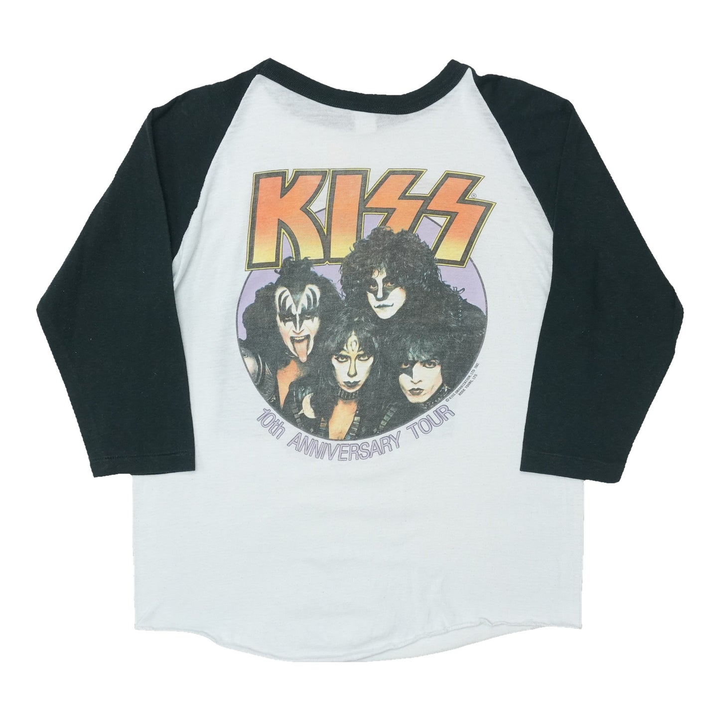 1983 Kiss 10th Anniversary Tour Jersey