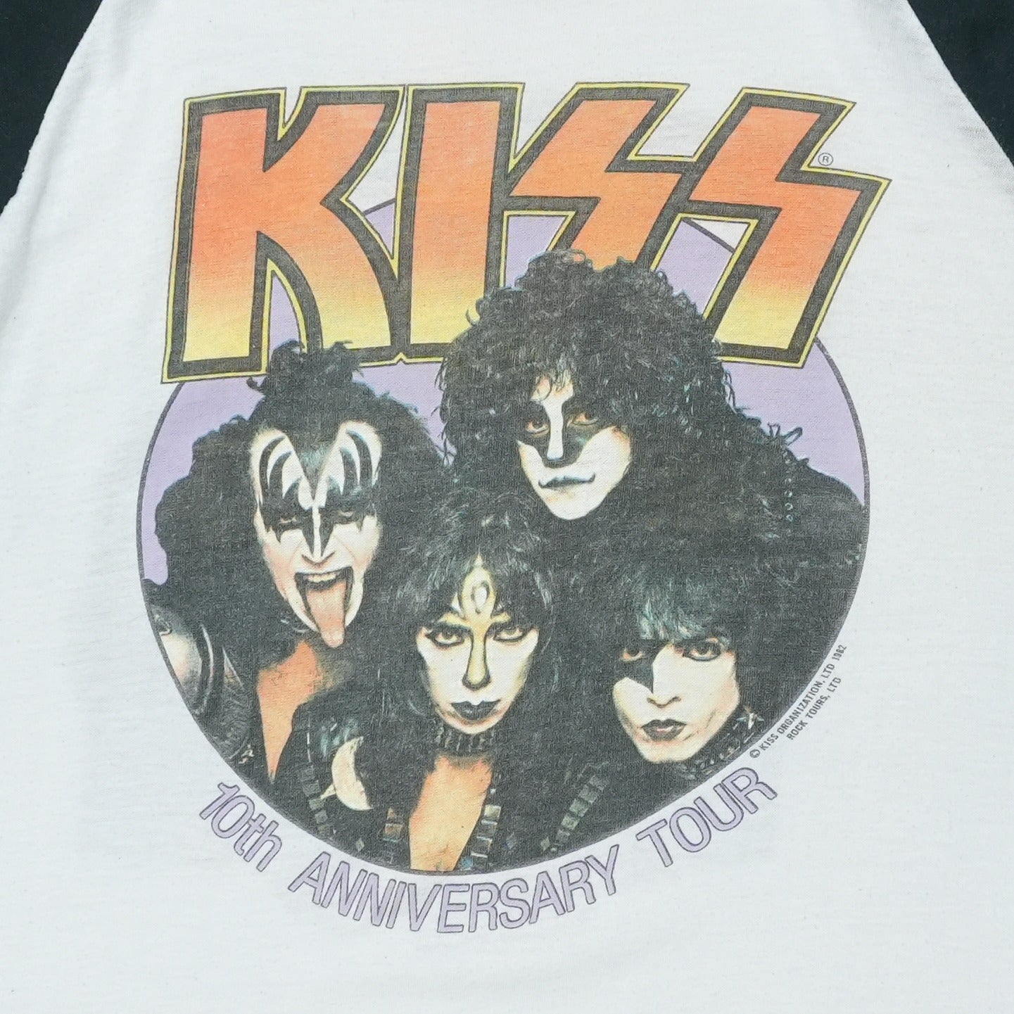 1983 Kiss 10th Anniversary Tour Jersey