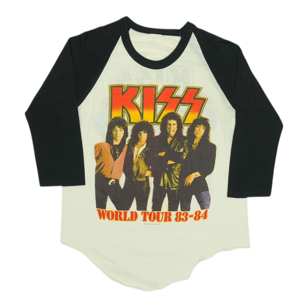 1983 Kiss World Tour Jersey Shirt