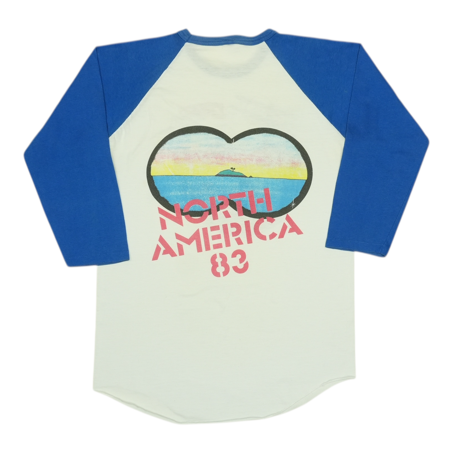 1983 Men At Work Cargo Tour Jersey Shirt