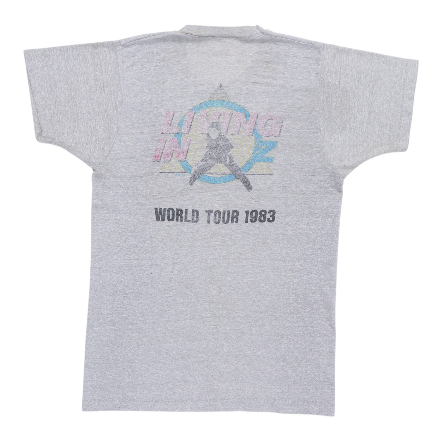 1983 Rick Springfield Living In Oz World Tour Shirt