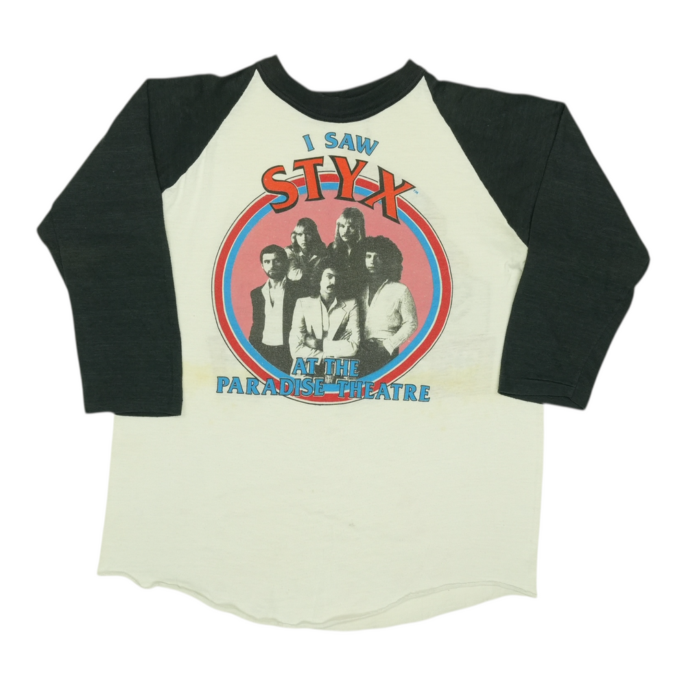 1983 Styx Paradise Theatre Tour Jersey Shrit