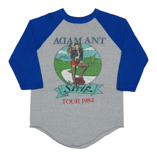 1984 Adam Ant Strip Tour Jersey Shirt Back