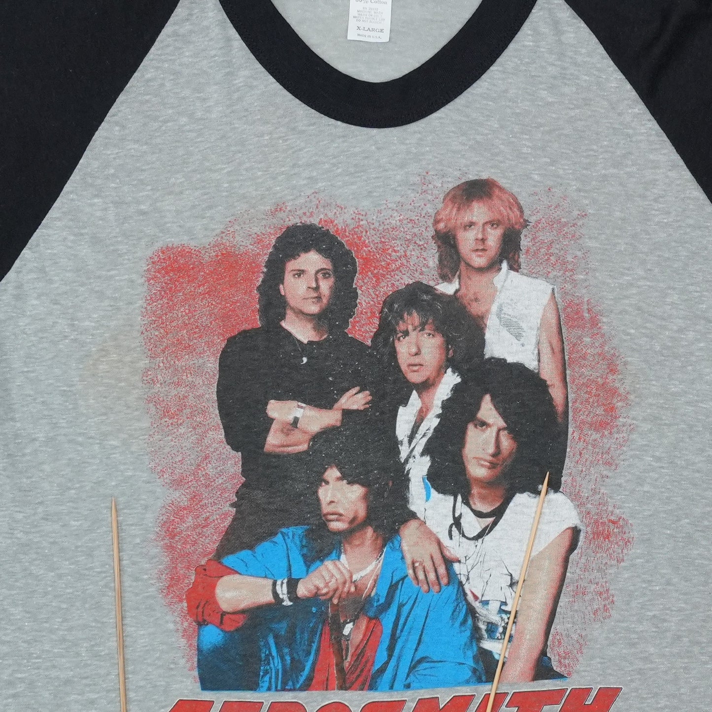 1984 Aerosmith Back In The Saddle Tour Shirt