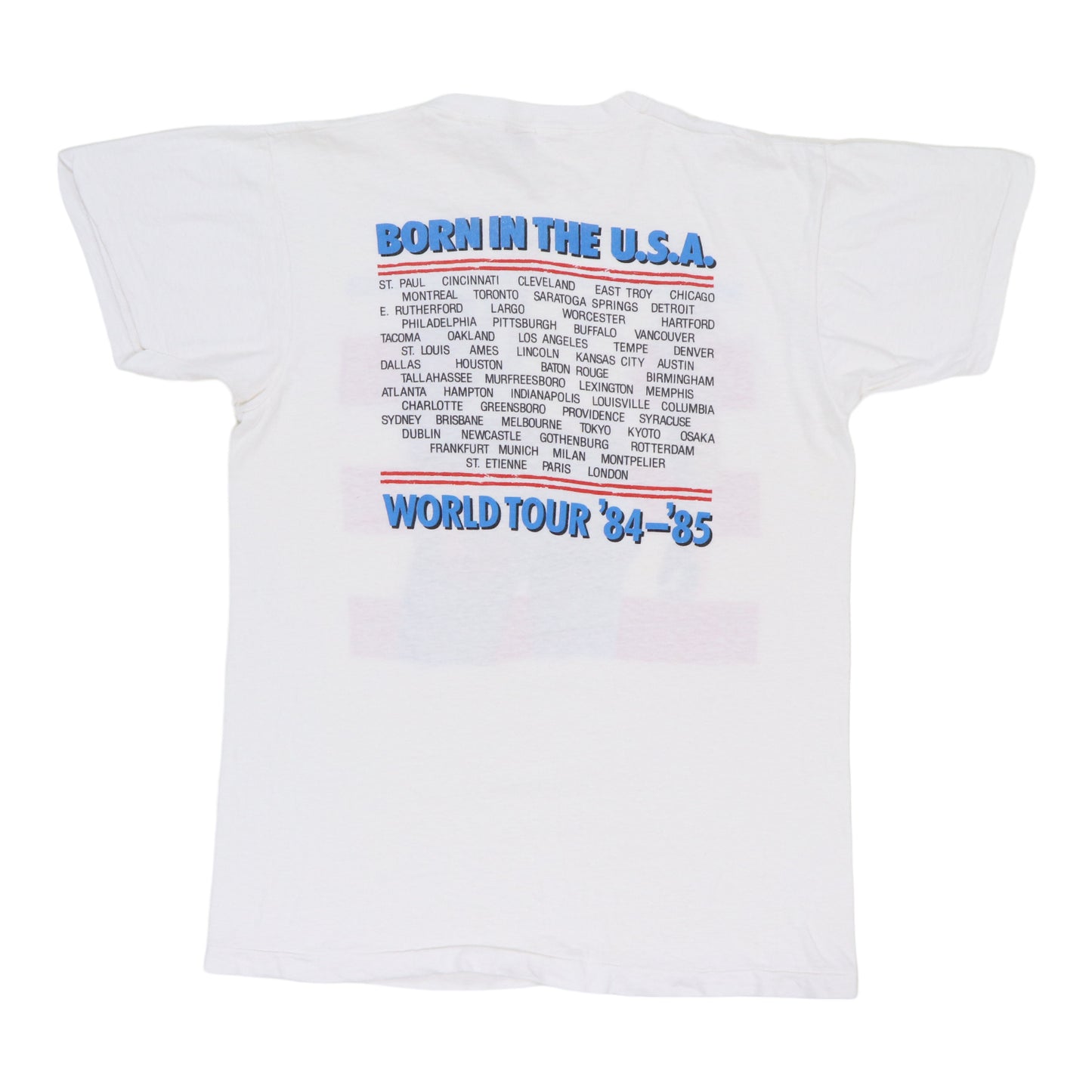 1984 Bruce Springsteen Born In The USA Tour Shirt