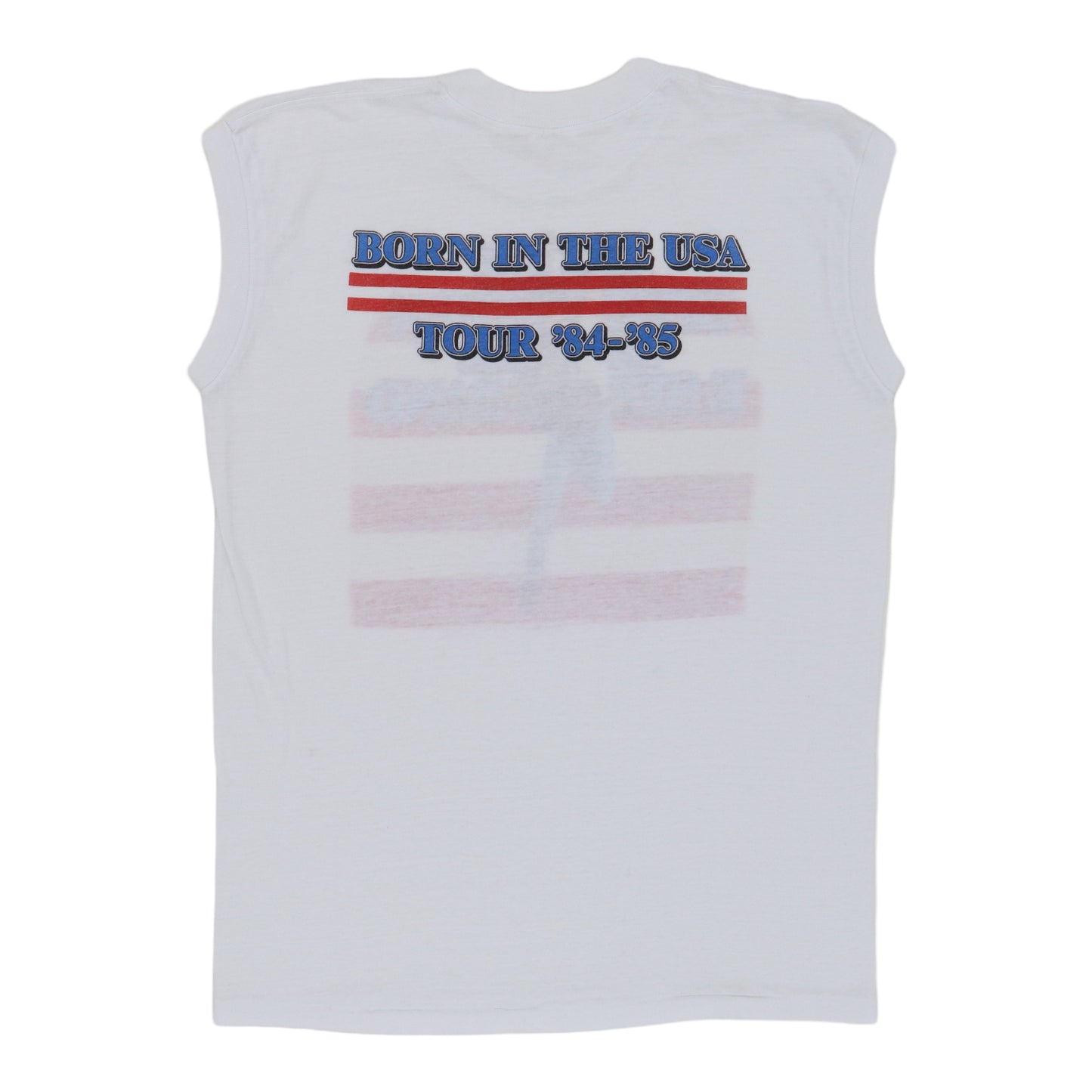 1984 Bruce Springsteen Born In The USA Tour Sleeveless Shirt