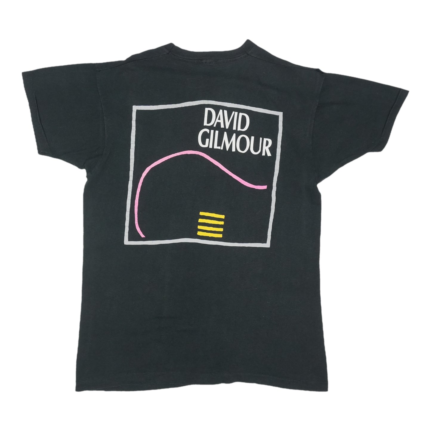 1984 David Gilmour About Face Tour Shirt Back