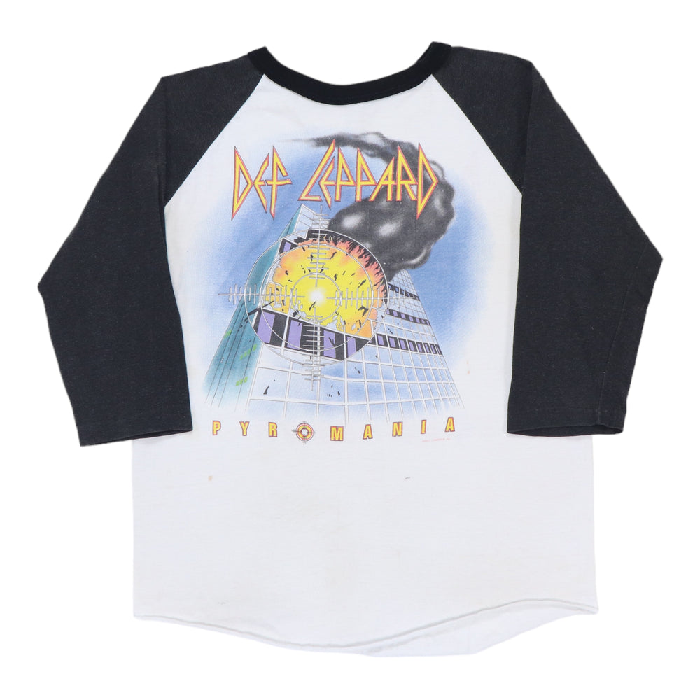 1984 Def Leppard Pyromania Tour Jersey Shirt