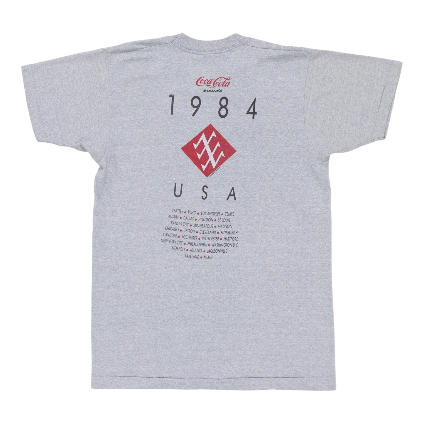 1984 Duran Duran Seven And The Raged Tiger Tour Shirt