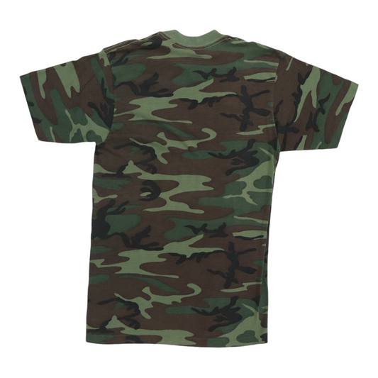 1984 Dwight Twilley Jungle Camo Shirt Back
