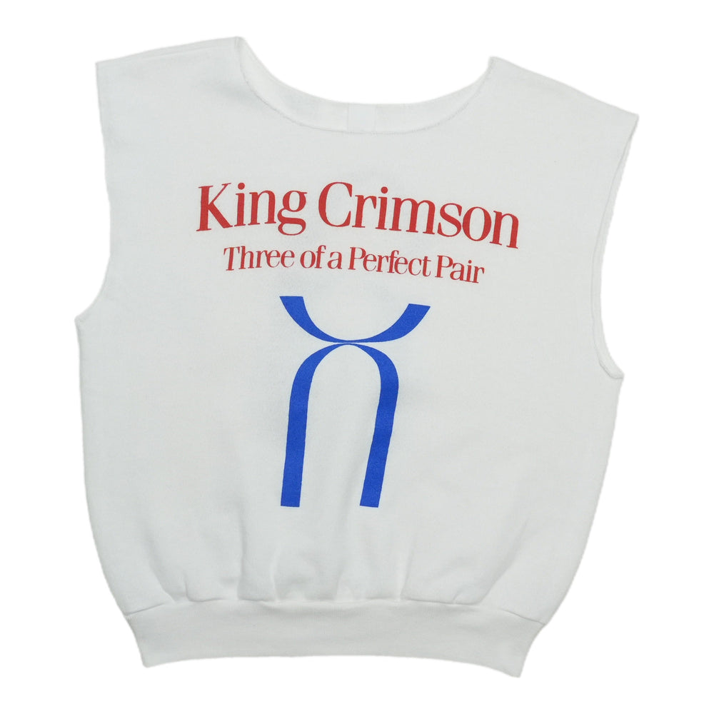 1984 King Crimson Three Of A Perfect Pair Sleeveless Shirt Front