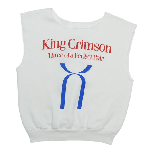 1984 King Crimson Three Of A Perfect Pair Sleeveless Shirt Front