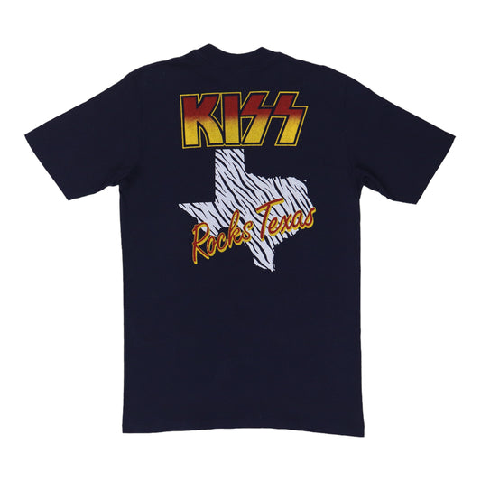 1984 Kiss Rocks Texas Concert Shirt