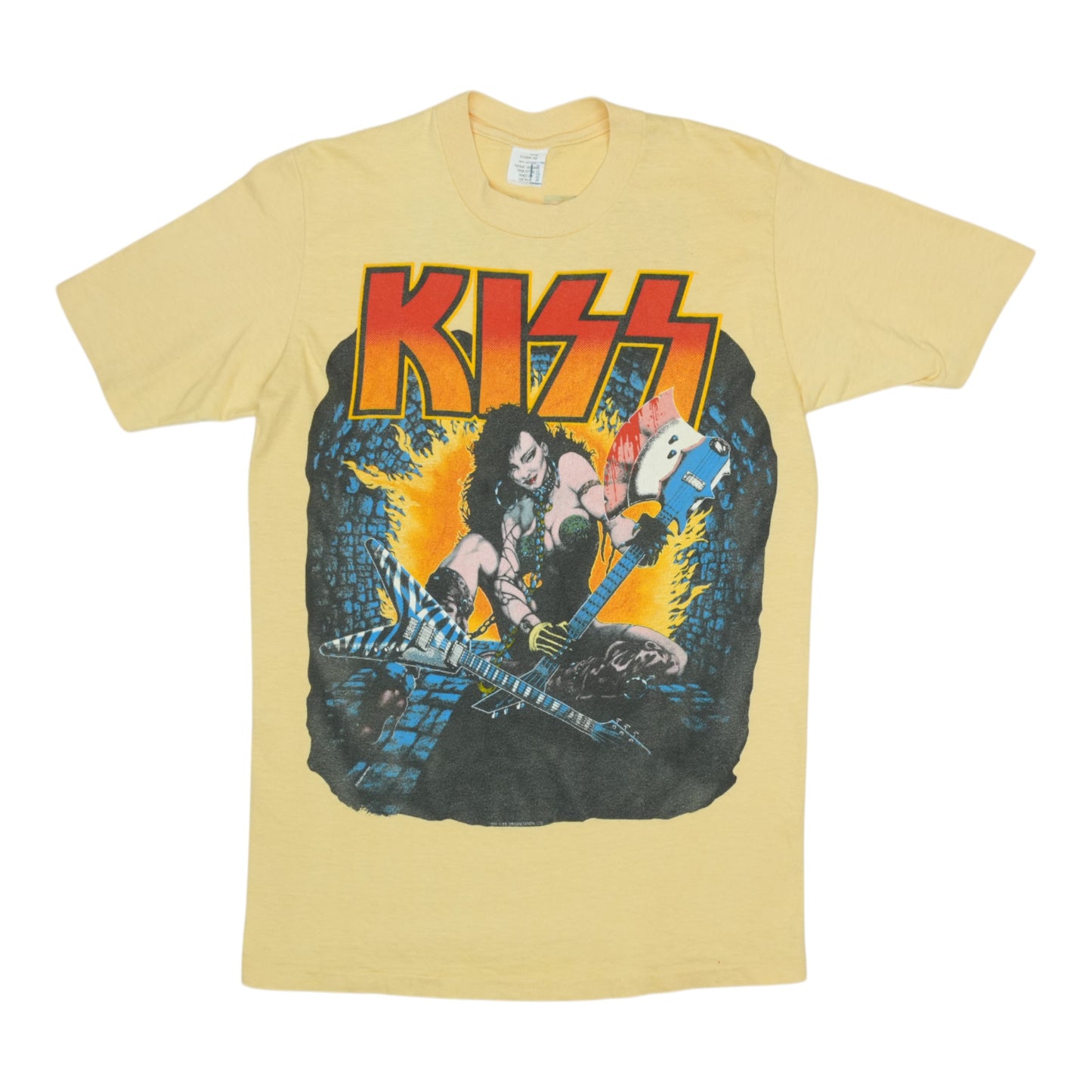 1984 Kiss Rocks Texas Shirt
