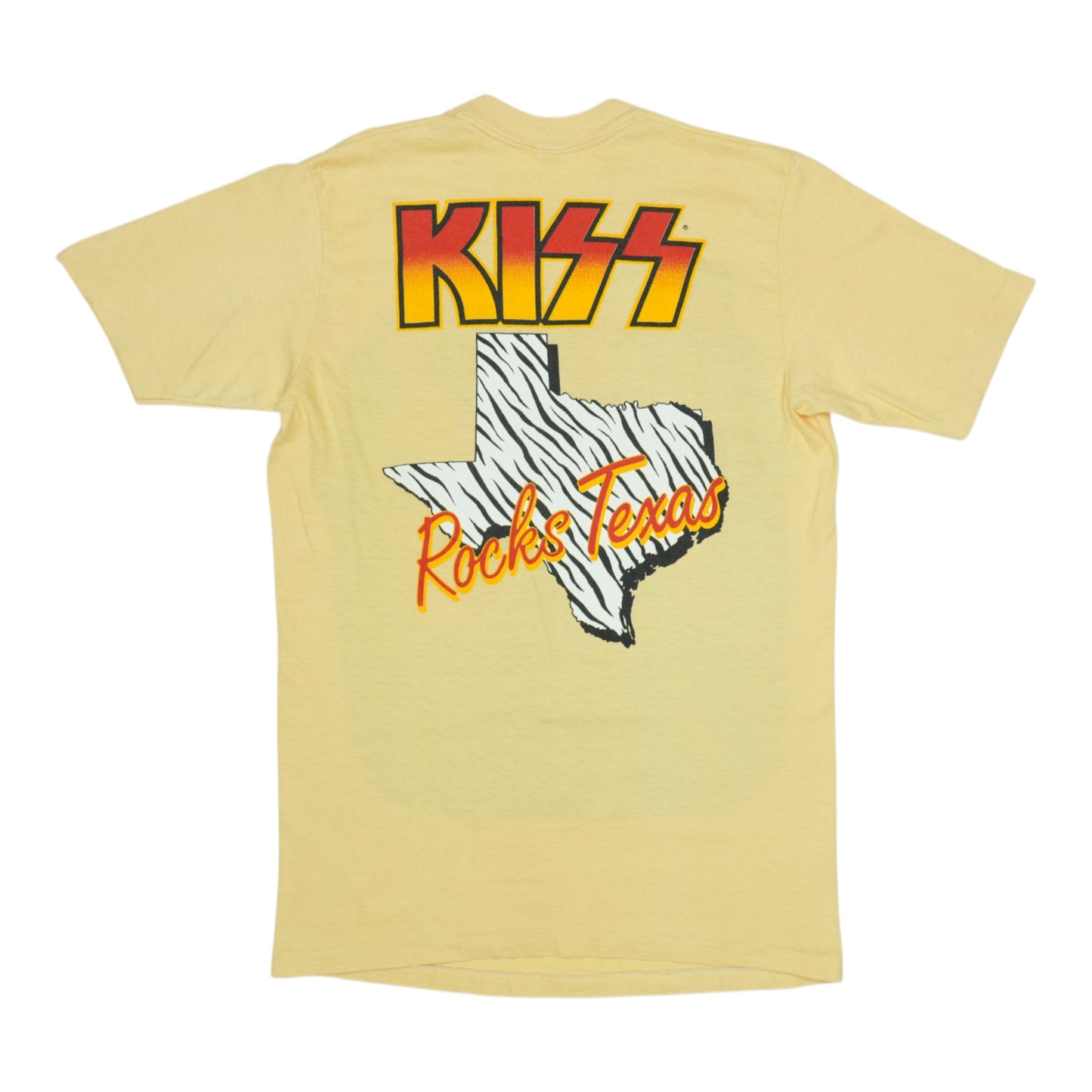 1984 Kiss Rocks Texas Shirt