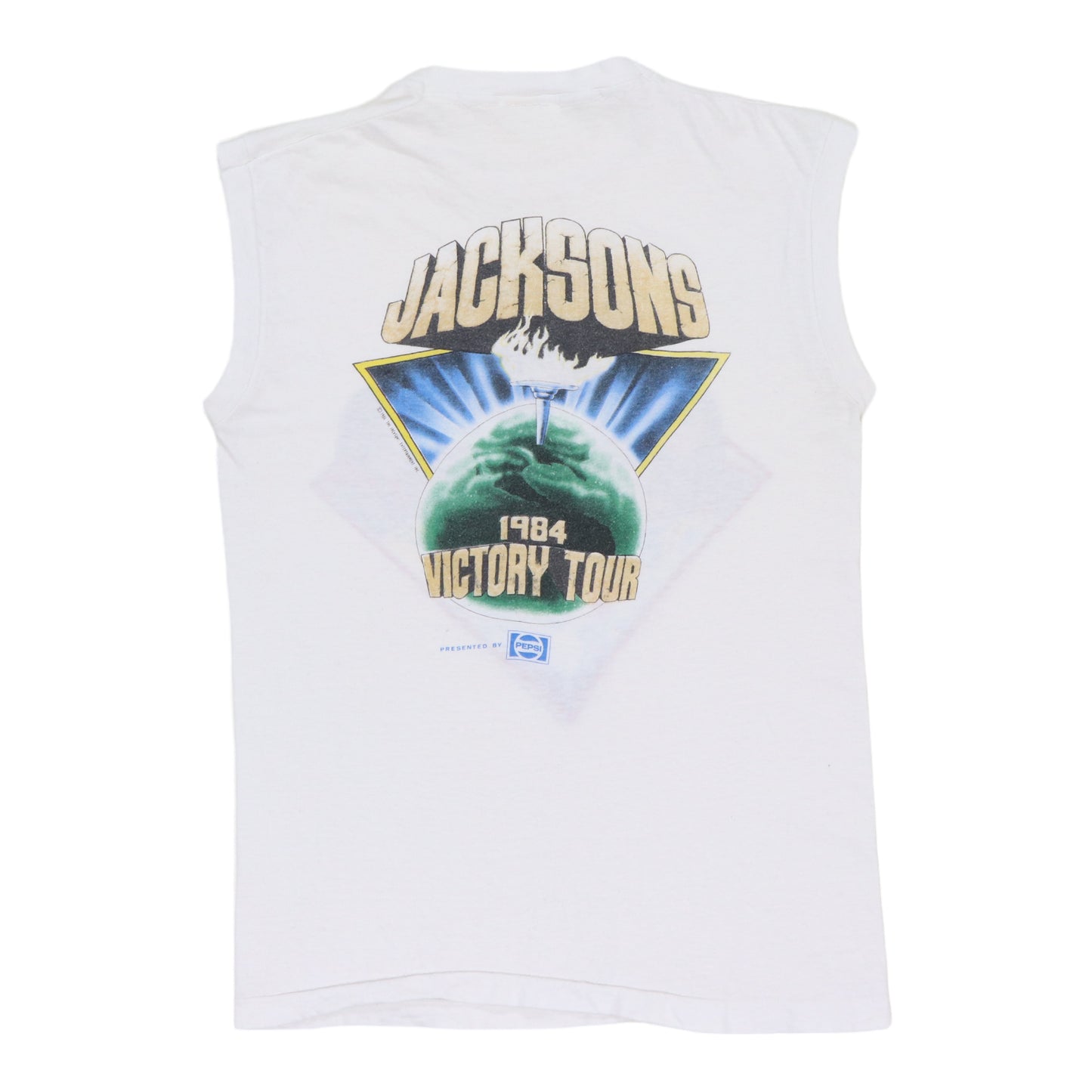 1984 Michael Jackson Victory Tour Sleeveless Shirt
