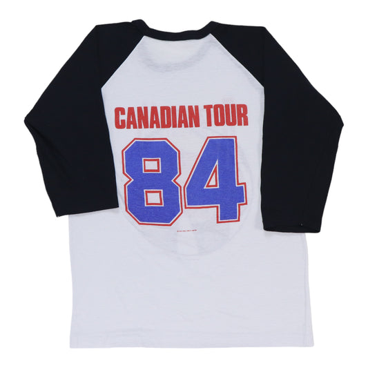 1984 Nazareth Canadian Tour Jersey Shirt Back