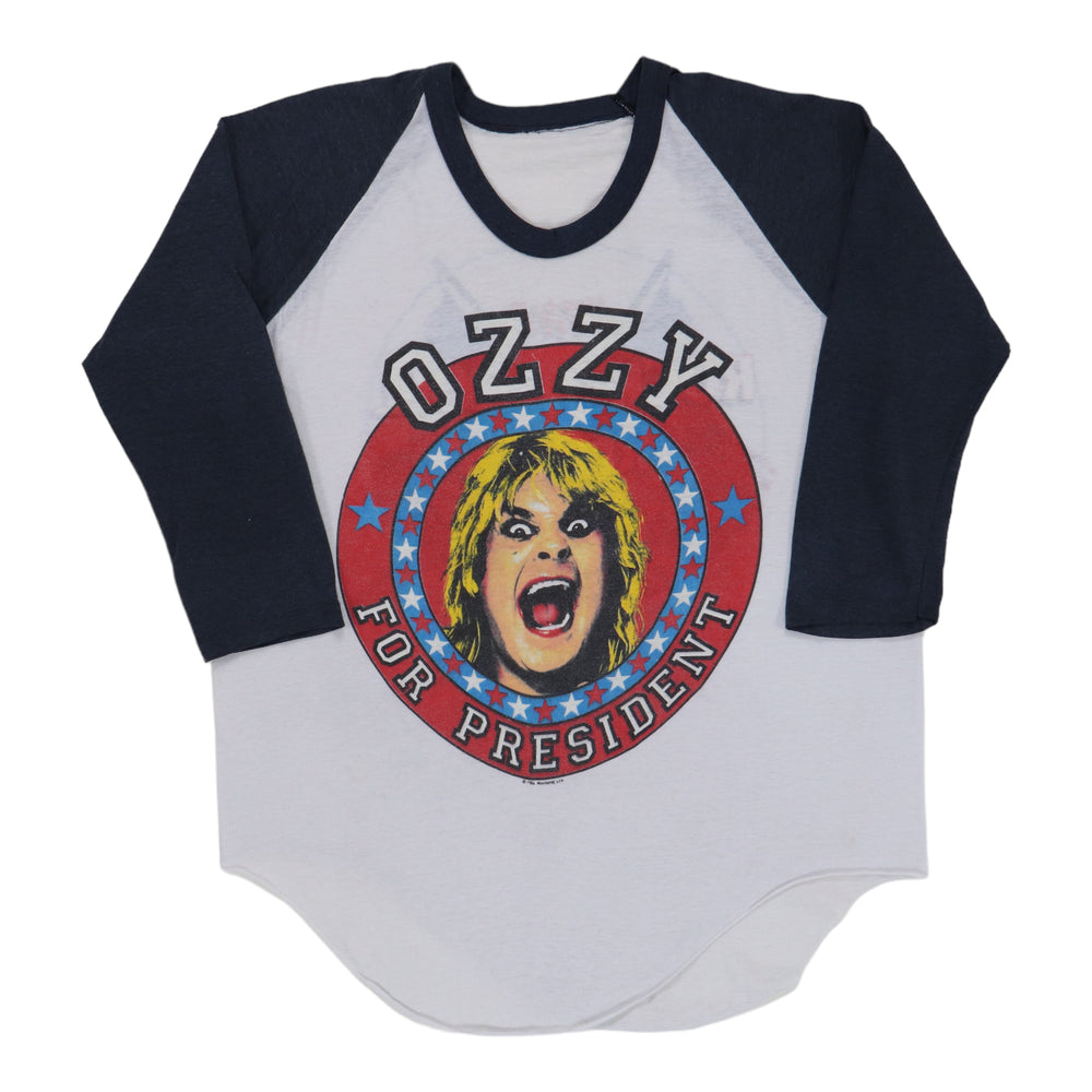 1984 Ozzy Osbourne For President Jersey Shirt