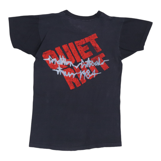 1984 Quiet Riot Condition Critical Tour Shirt Back