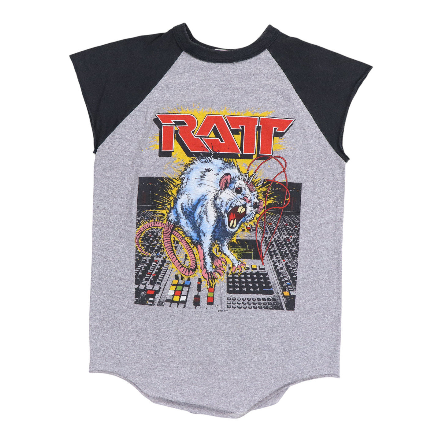 1984 Ratt N Roll Tour Jersey Shirt