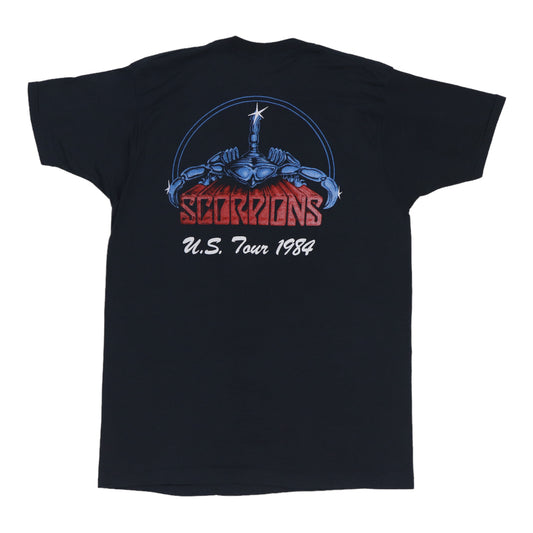 1984 Scorpions Love At First Sting Tour Shirt